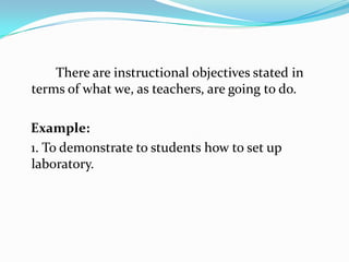 BEHAVIORAL OBJECTIVES | PPTX