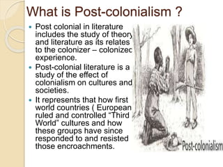 research paper on post colonial literature