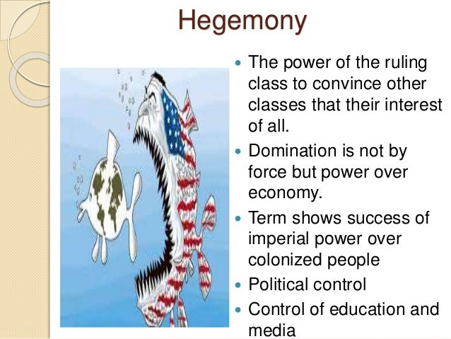 Hegemony And Counter-Hegemony In Postcolonial – MNRU