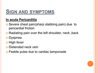 Feable Chest Pericardities, Myocarditis | PPTX