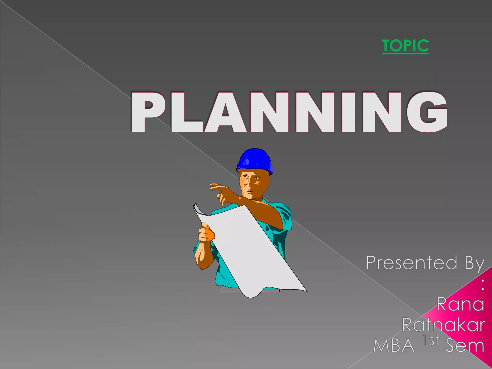 Ppt of planning | PPT