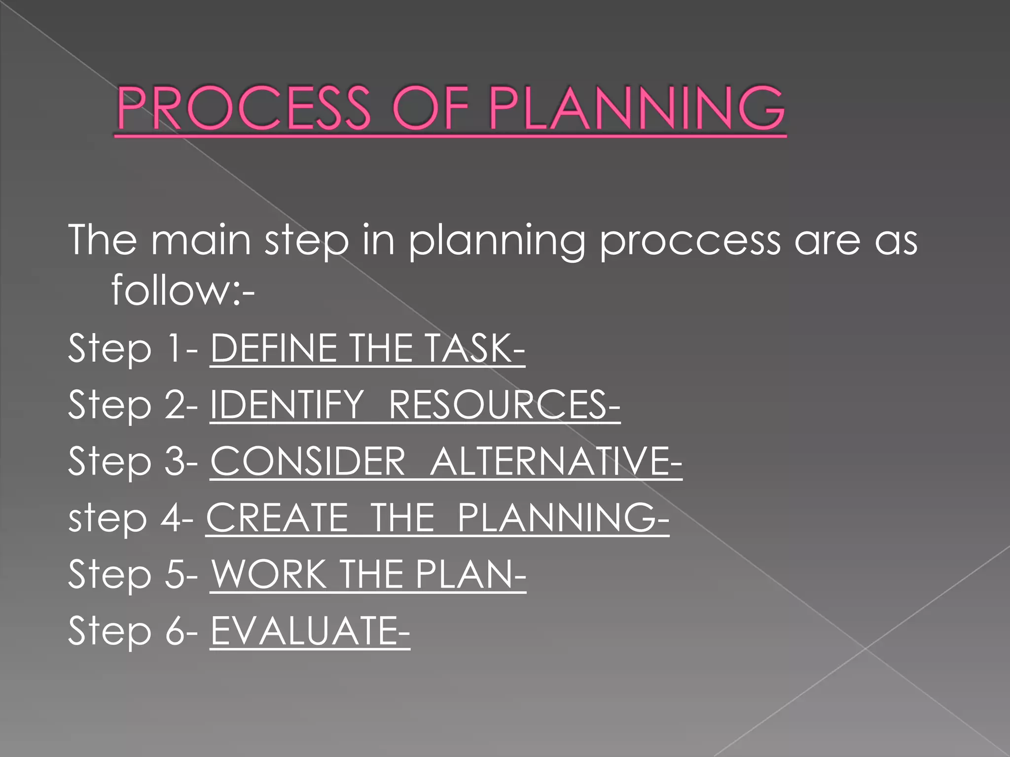 Ppt of planning | PPTX | Business | Business and Finance