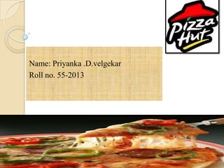 Name: Priyanka .D.velgekar
Roll no. 55-2013

 