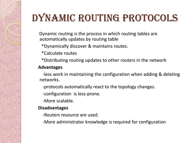 Ppt of routing protocols | PPTX