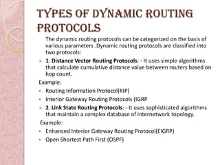 Ppt of routing protocols | PPTX