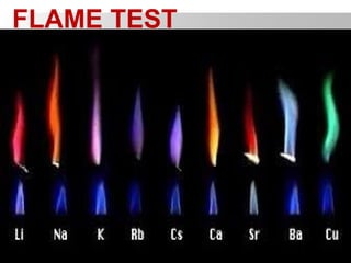 FLAME TEST
 