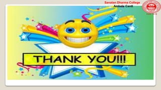 Sanatan Dharma College
Ambala Cantt
 