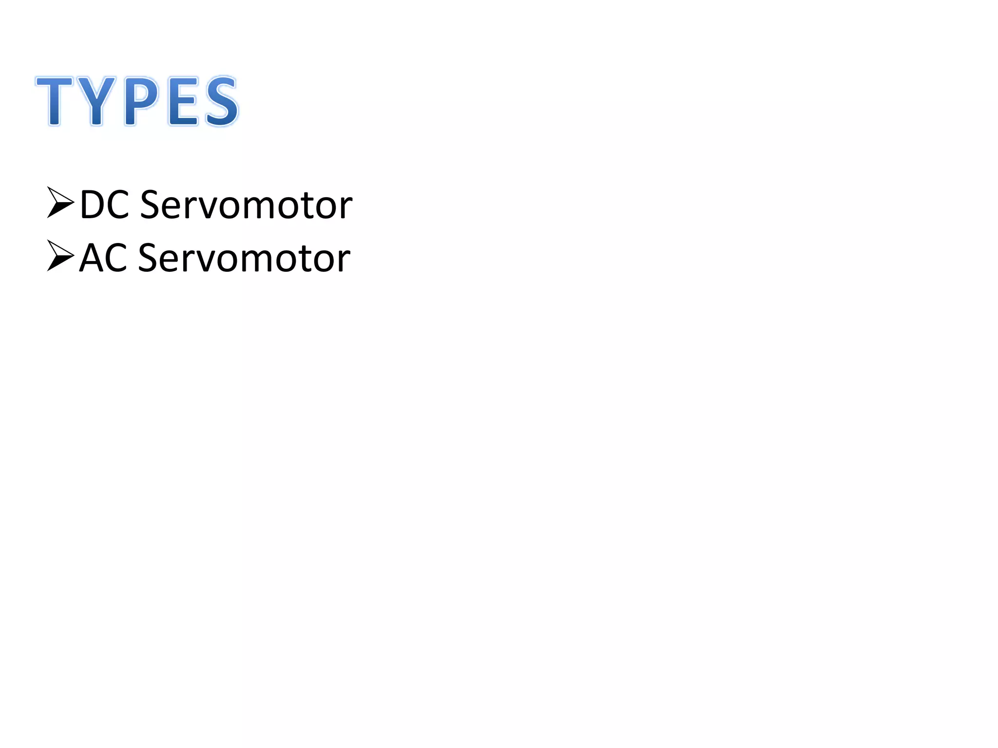 Ppt of servomotor | PPTX