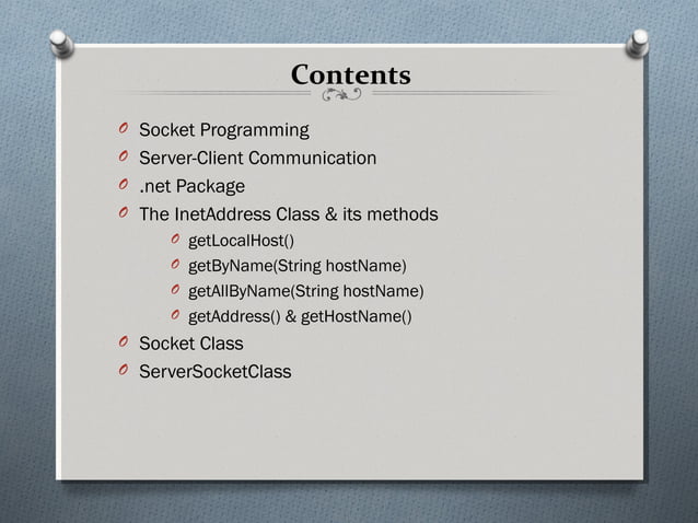 Ppt of socket | PPT | Computer Networking | Computing