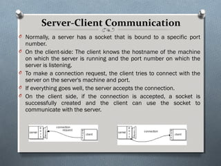 Ppt of socket | PPT | Computer Networking | Computing