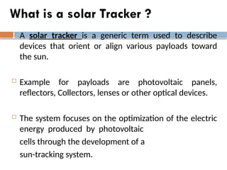 PPT OF _SOLAR _TRACKER.pptx for students | PPTX