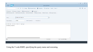 Rsrt Transaction Code Ppt of sprint 1 | PPTX
