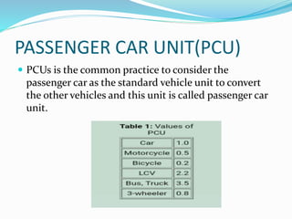TRAFFIC VOLUME STUDIES | PPTX