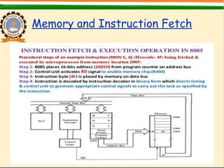 Memory and Instruction Fetch
 