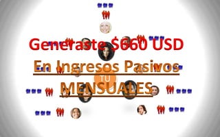 Generaste $660 USD
        TÚ
 