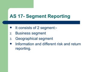 Ppt on accounting standards | PPT