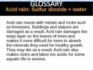 acid rain ppt