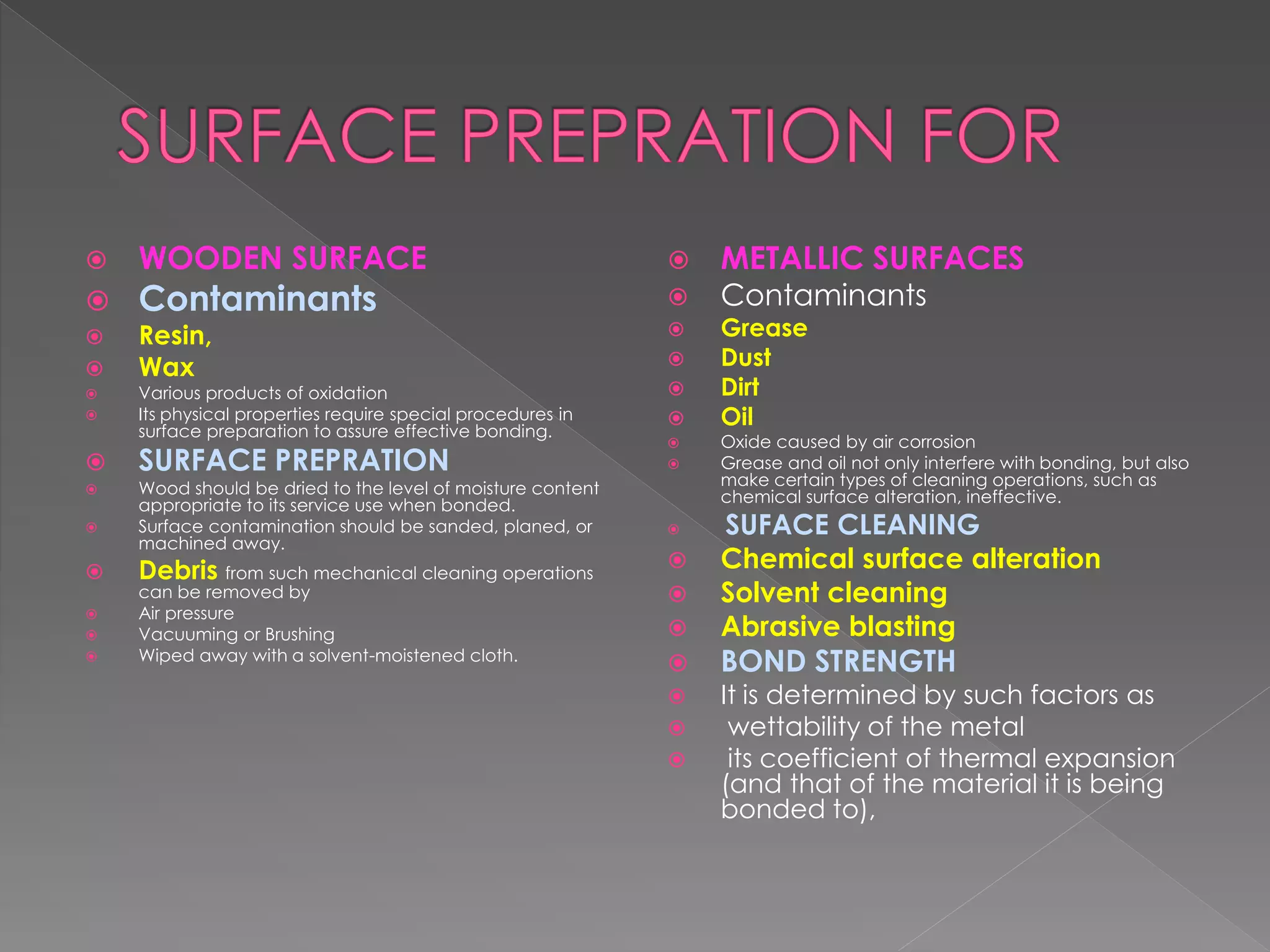 Ppt on Adhesives PPT