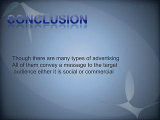 Ppt on types of advertising