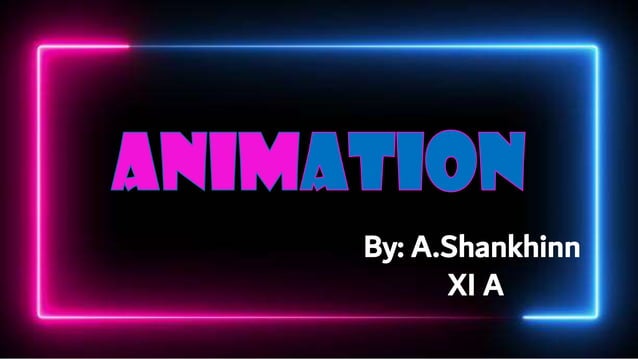 Ppt On Animation Pdf
