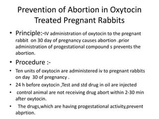 Ppt on antifertility | PPTX