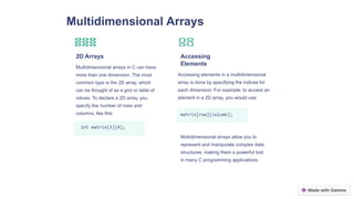 ppt on arrays in c programming language.pptx