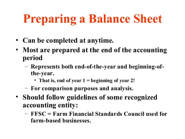 ppt on balance sheet