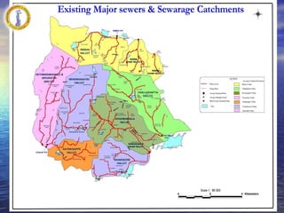Improving Accountability Installation of bulk flow meters on feeder mains in the city  Hand held terminals for spot meter reading Installation of SCADA to all the main valves, controlling point at Cauvery Bhavan 