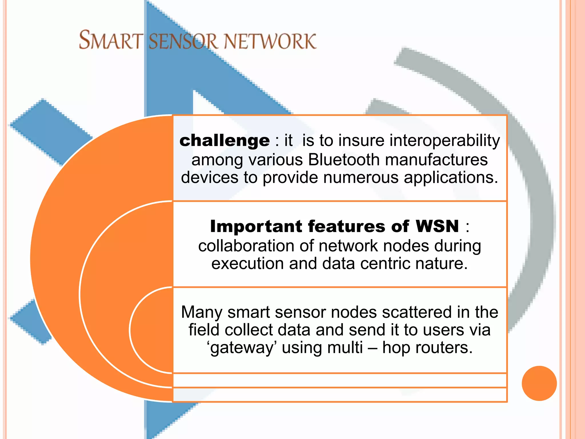 Bluetooth Based Smart Sensor Network | PPTX | Internet of Things | Internet