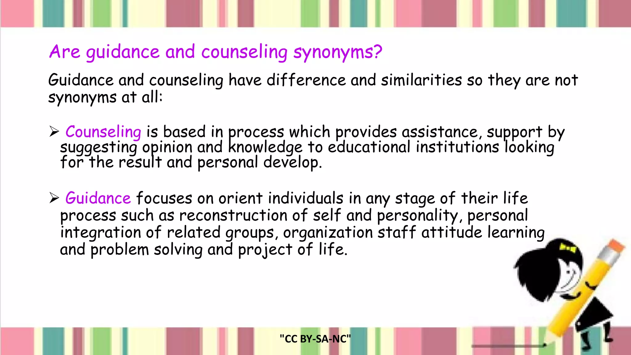 Career counseling in secondary schools | PPSX