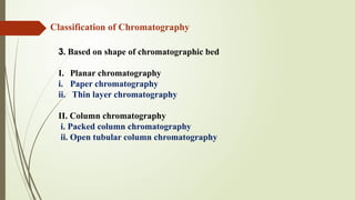 Information about basics chromatography | PPTX