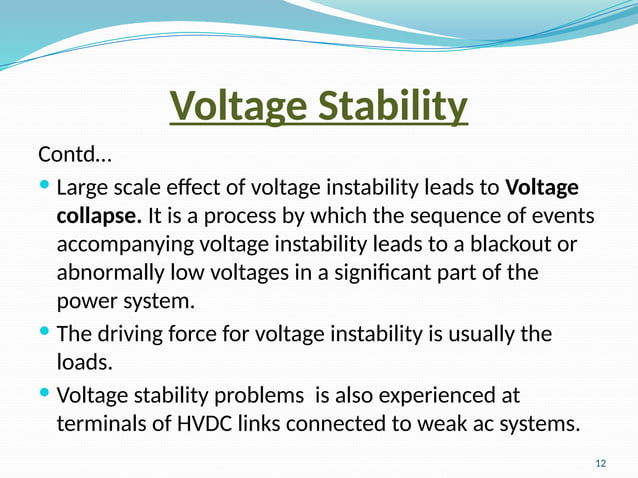 PPT on Classification of Power system stability.pptx