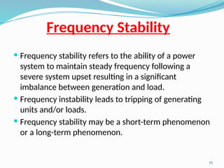 PPT on Classification of Power system stability.pptx