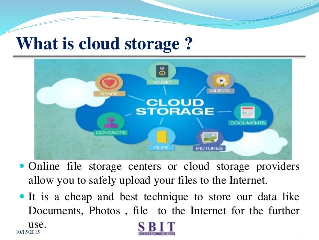 Image result for What is Cloud Storage