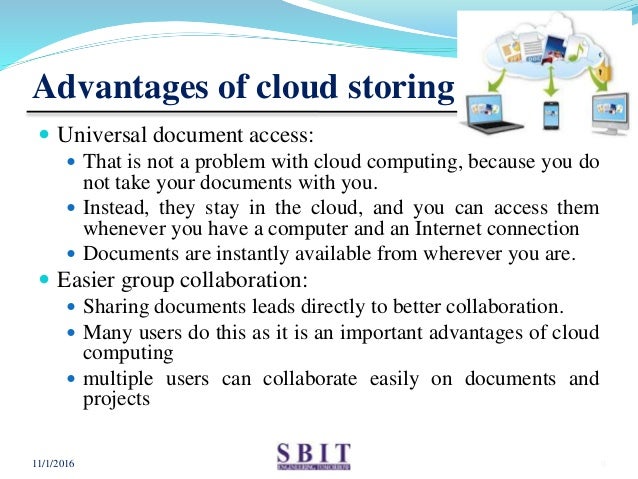 what is the cloud storage