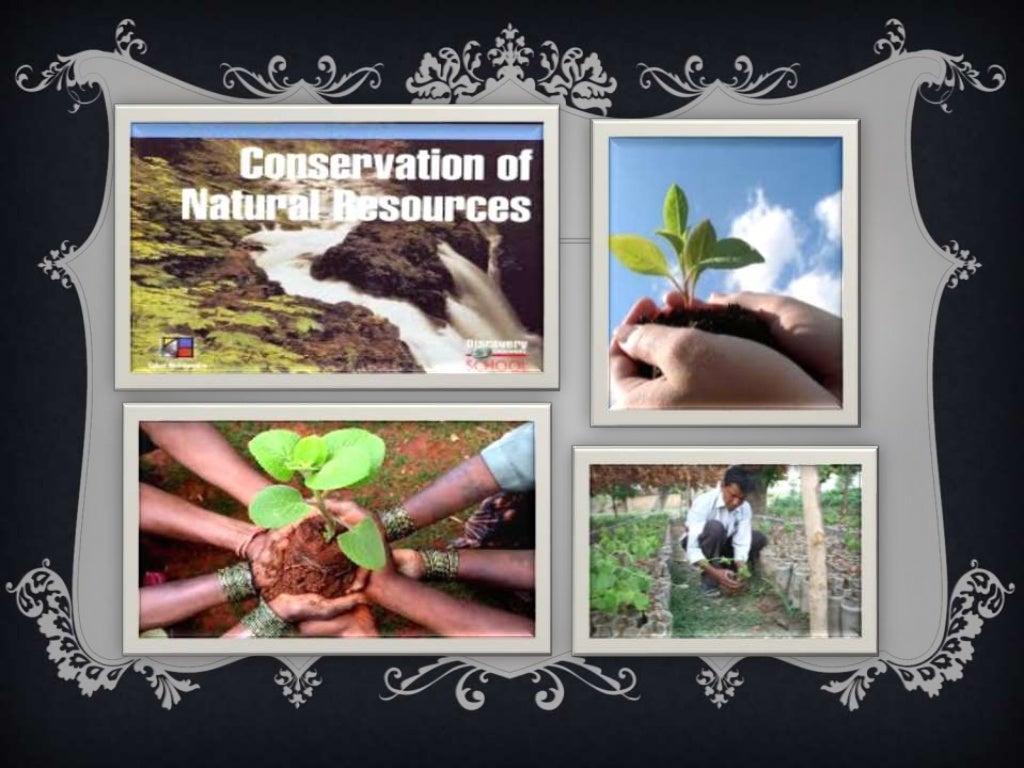 PPT ON CONSERVATION OF NATURAL RESOURCES