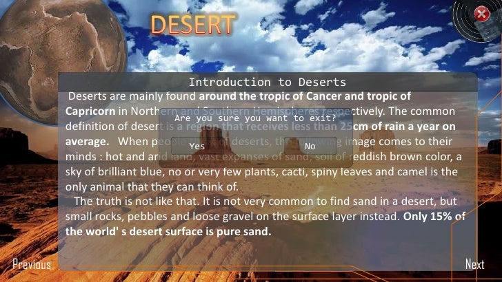 Essay on desert animals