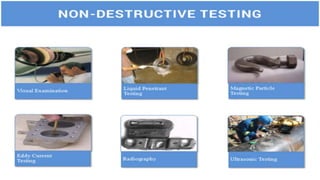 Ppt on destructive and non destructive testing | PPTX