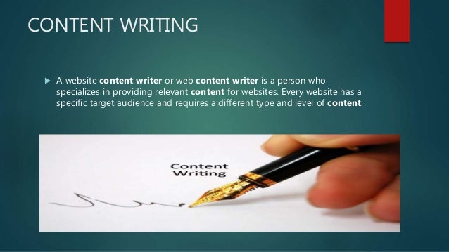 Writing for the web ppt