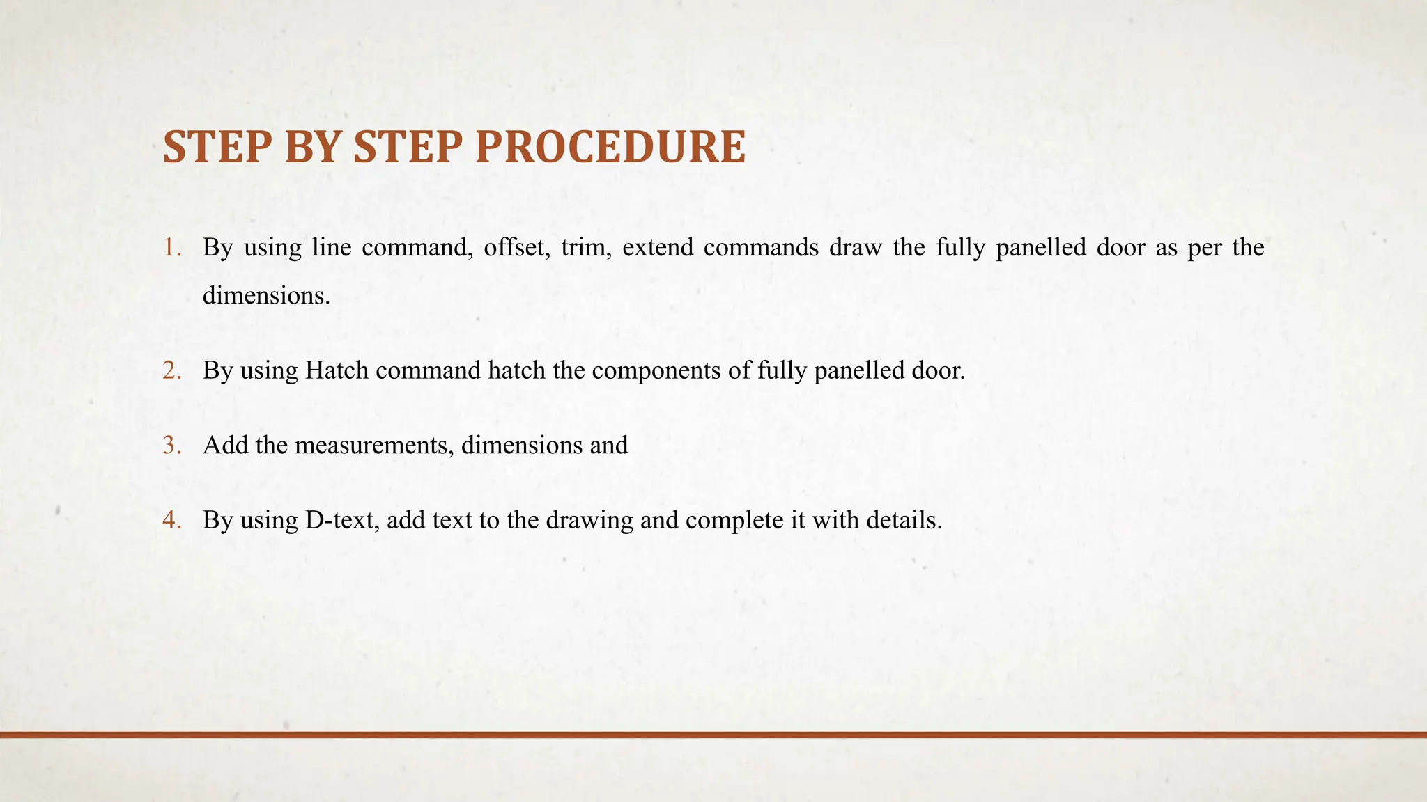 PPT on drawing the objects using CADD tool | PPTX