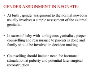 Disorders of Sex development( DSD, defination, classification, CAH, AIS ...