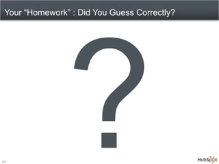 Your “Homework” : Did You Guess Correctly?<br />?<br />27<br />