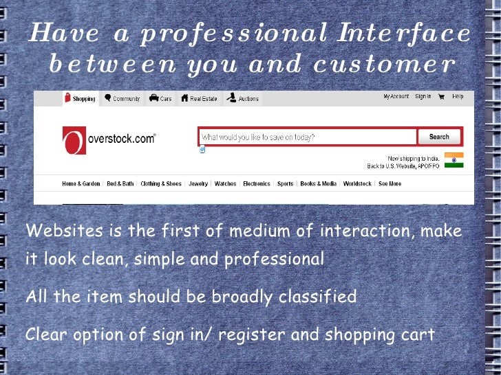 5 Things to know before setting up an E Commerce Shop