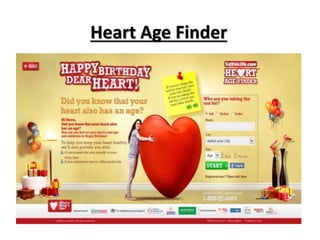 Any doubts???
Heart Age Finder
 
