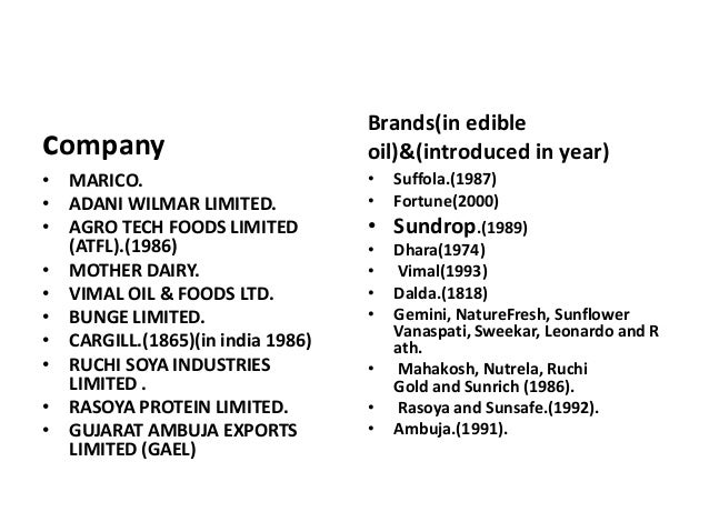 Ppt On Edible Oil Ppt On Edible Oil