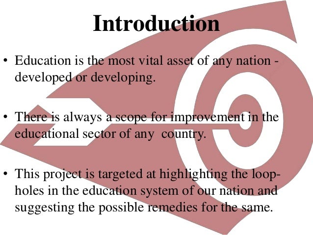 ppt on education in india