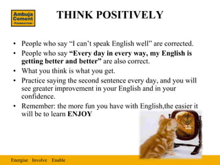 Ppt On English
