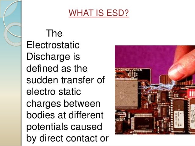 Electrstatic Discharge
