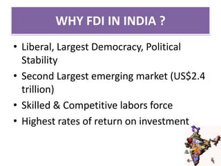 fdi and fii | PPTX