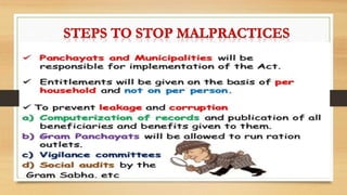 Ppt on food security India